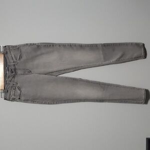 Old Navy jeans womens size 4 grey rockstar mid-rise midrise